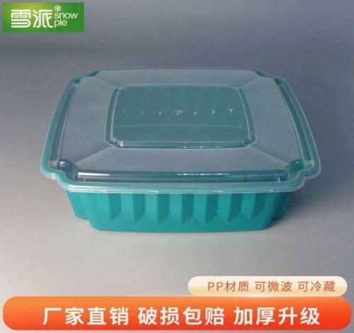 American-style PP square food container