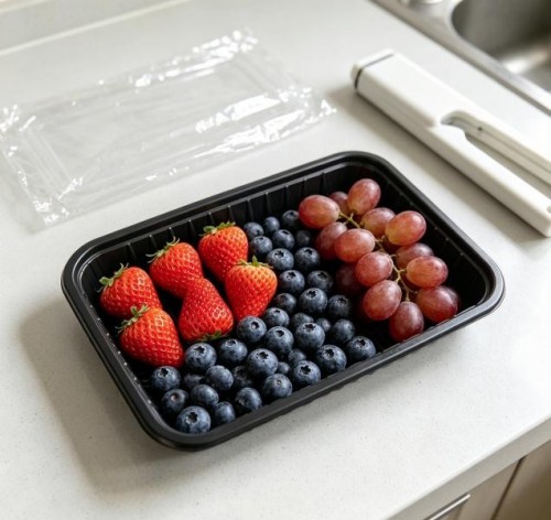 PP thermoformed fresh-food tray